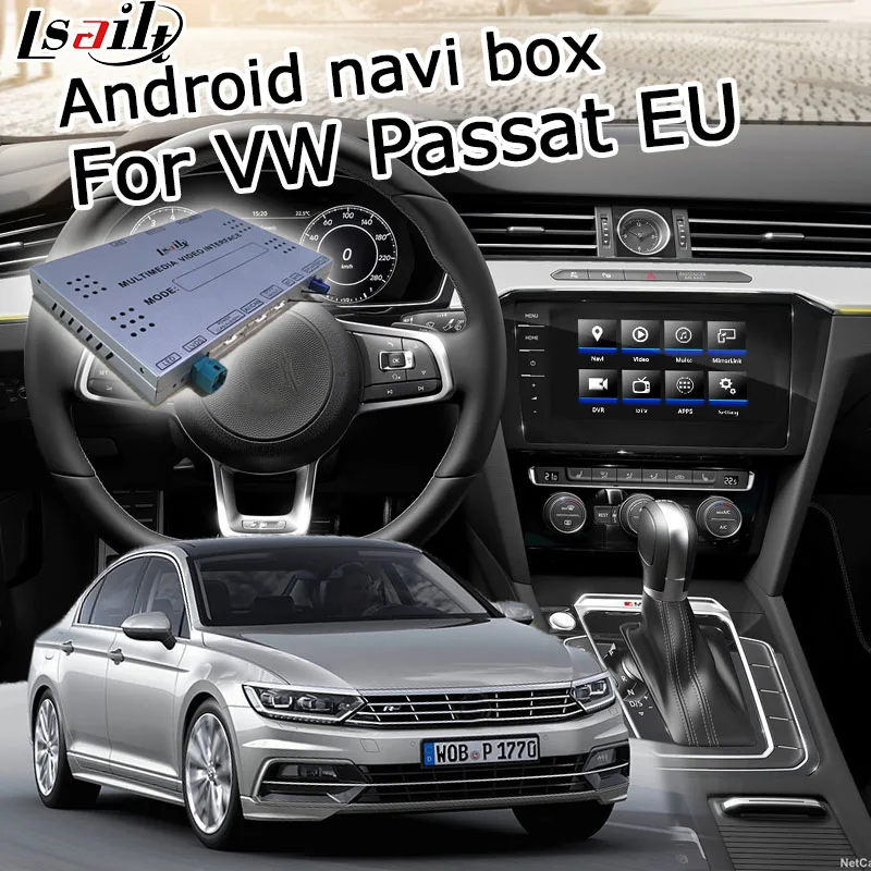 Интерфейс Android / carplay для Volkswagen Passat Tiguan Golf 6 5 8 9 2 discover pro видеоинтерфейс GPS-навигации