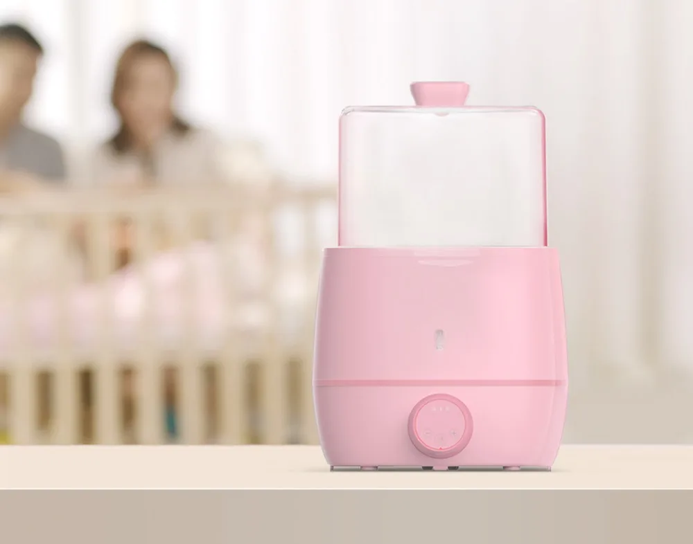 Xiaomi Kola Mama Подогреватель детских бутылочек для молока многофункциональная машина для подогрева молока две бутылки для молока стерилизатор термостат дезинфекция