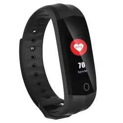 EnohpLX CD02 Экран Смарт часы для Android и IOS сердечного ритма крови Давление Smart запястье наручные часы Bluetooth Подарок