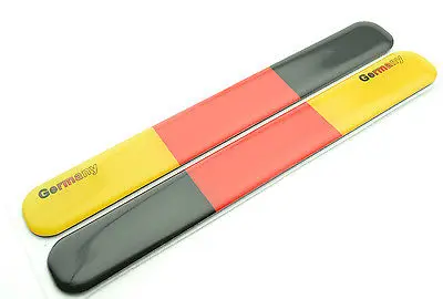 2 Pcs Germany Flag Car View Mirror Anti-Collision View Mirror Trim Guard Stickers Car Styling