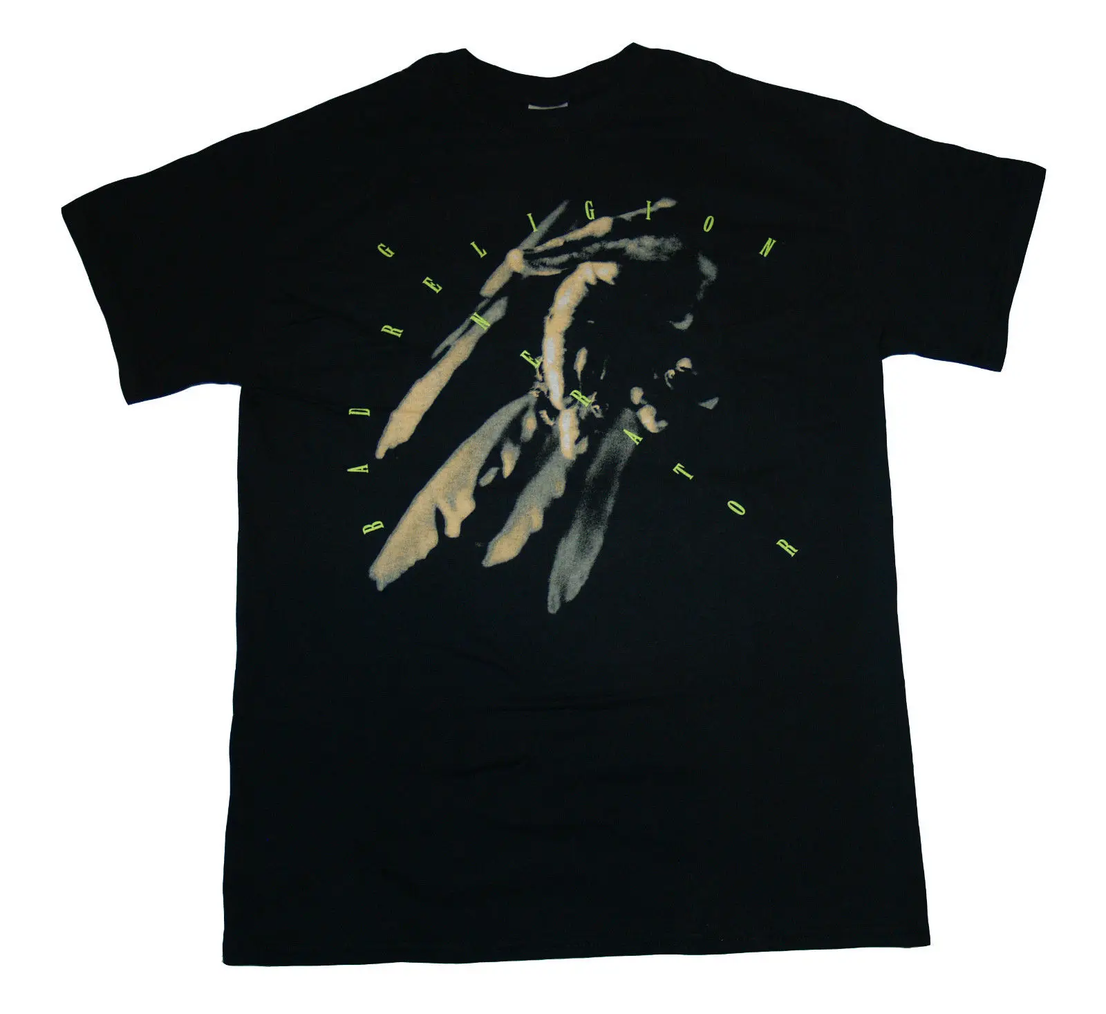 Middle Aged Men's Design Crew Neck Short Sleeve BAD RELIGION Generator