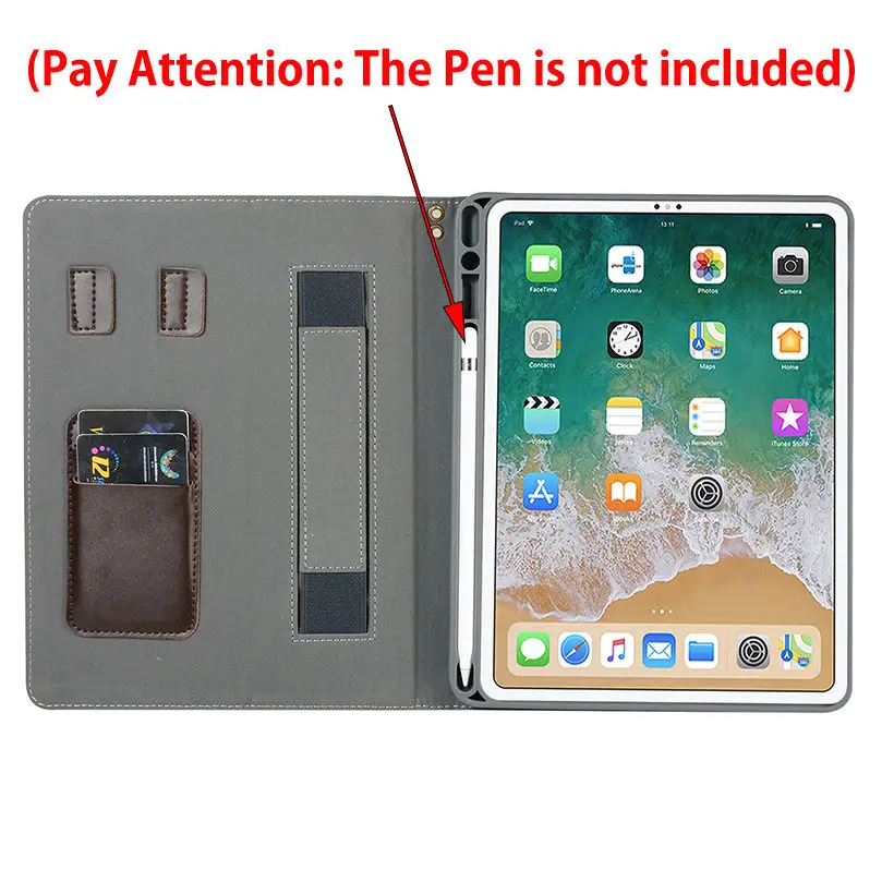 Новинка роскошный чехол подставка для Apple iPad Pro 11 дюймов 2018 г. смарт с откидной