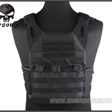 Emerson gear JPC жилет упрощенная версия Тактический джемпер Перевозчик жилет Боевая Шестерня Задняя поддержка черный EM7344F