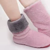 FRALOSHA tubo largo zapatillas Zapatillas de algodón mujeres invierno cálido Casa de algodón acolchado zapatos de invierno de fondo suave de interior de felpa zapatillas ► Foto 3/6