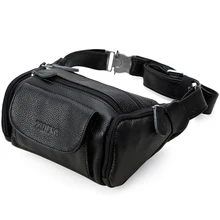 Мужская поясная сумка из натуральной кожи поясная сумка мужская дорожная поясная сумка на пояс мешочки для телефона маленькие нагрудные пакеты