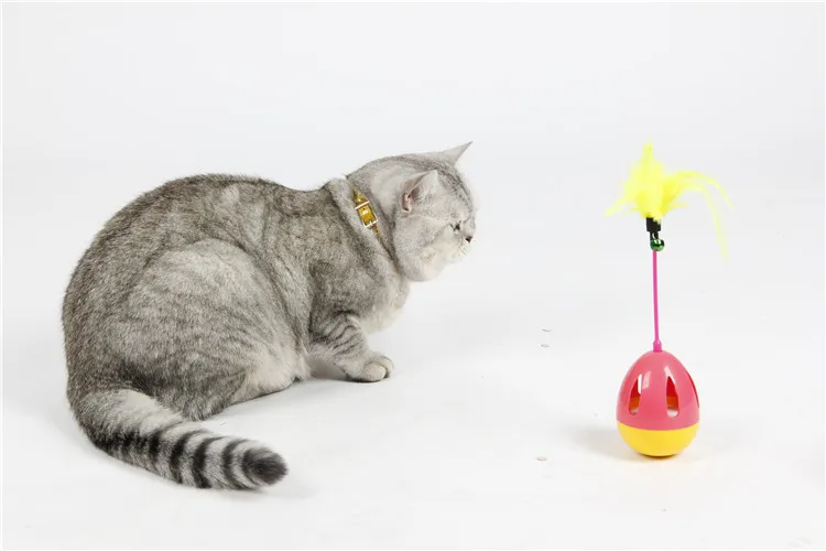 Кошки перо играть Забавные игрушки тумблер товары для котят