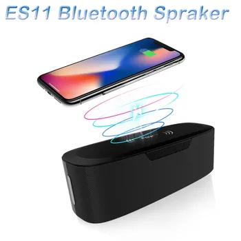 

Wireless Charging Alarm Clock Bluetooth Speaker Stereo Portable Speaker Wireless Subwoofer Mic TF Radio Speakers HiFi Z528