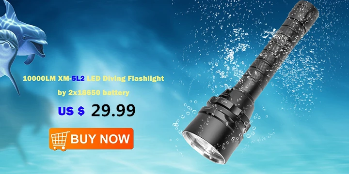 diving flashlight 18650 (2)