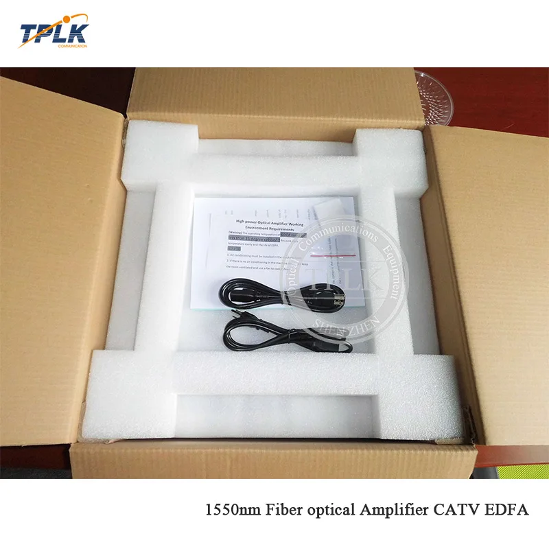 2U/80 Вт 16 портов 18/19dbm 1550nm CATV EDFA 1550nm волоконно-оптический амплитfier WDM CATV EDFA SC/APC-SC/UPC разъем высокого качества