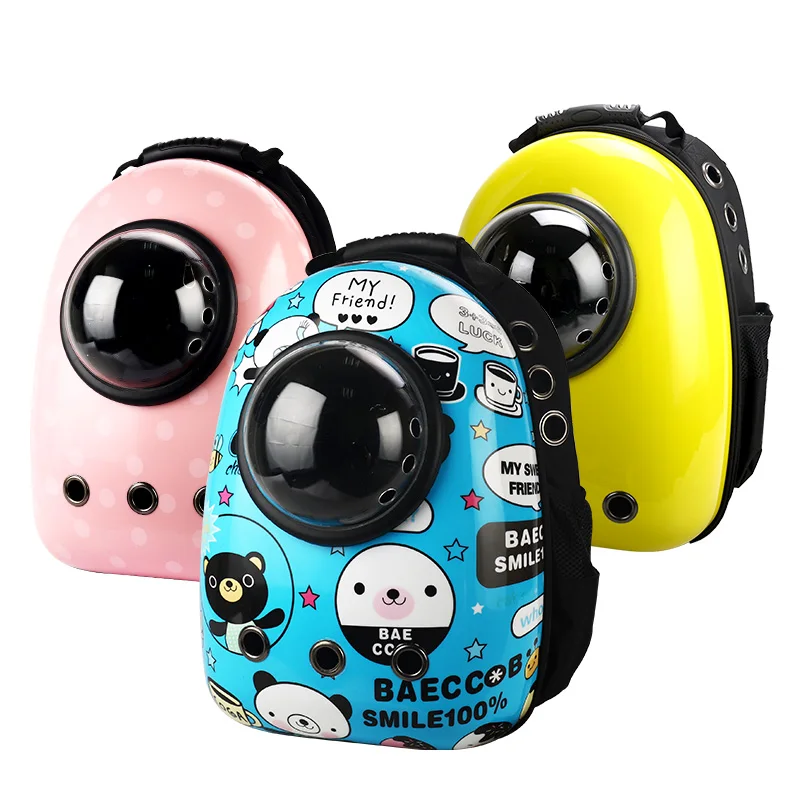 

Pet Cat Backpack Bubble Window for Kitty Puppy Chihuahua Small Dog Carrier Crate Outdoor Travel Bag Cave Space Capsule Astronau