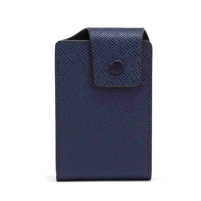 SMILEY SUNSHINE держатель для банковской кредитной карты мужской минималистичный кошелек Concertine Fold дизайн высокое качество мужской ID держатель для карт кошелек Чехол - Цвет: Blue