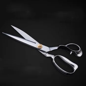 

12 inch Tailor's Scissors stainless steel Professional Tailor Scissors Stainless Steel Garment Cutting Fabric Sharp