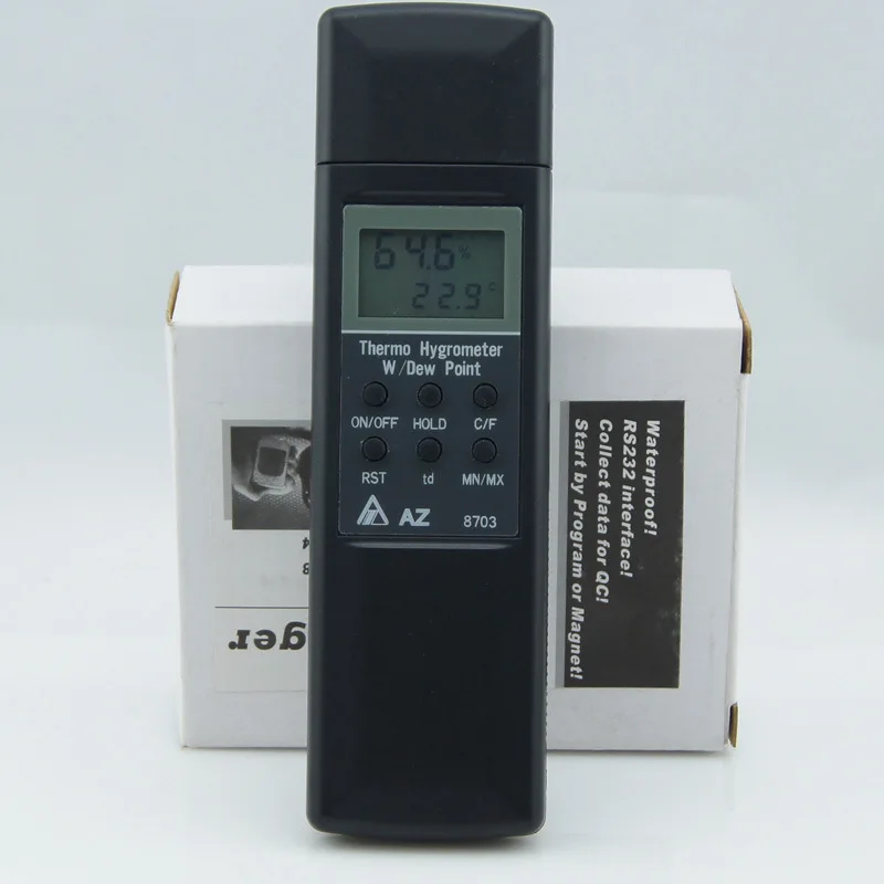 

AZ-8703 Professional Pocket Digital Hygro-thermometer Hygrometer Temp Humidity Tester Meter -20-50 Degree 0%-100%RH
