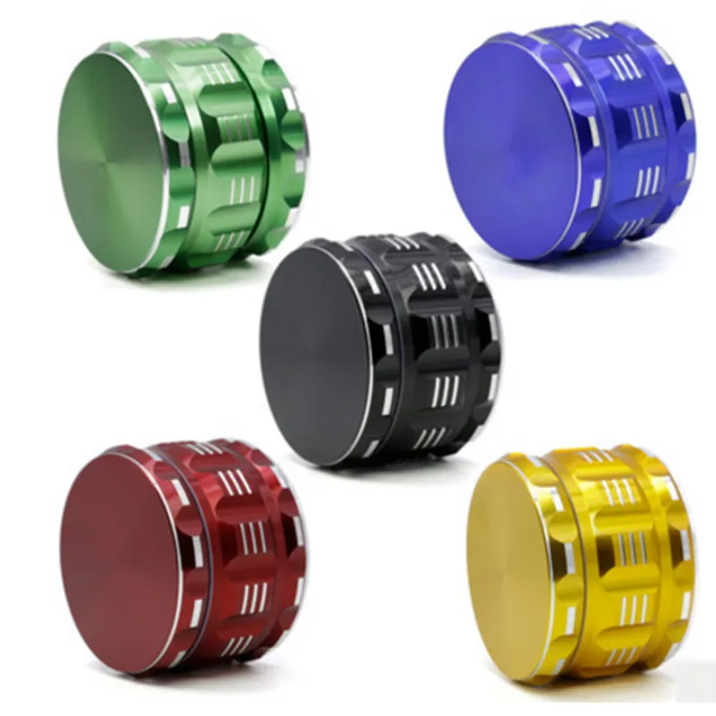 

4 Layers Herb Spice Grinder Metal Magnetic Pollinator 63mm Hand Muller Hookah Pipe Tobacco Smoking Pipe Crusher Smoke Filter