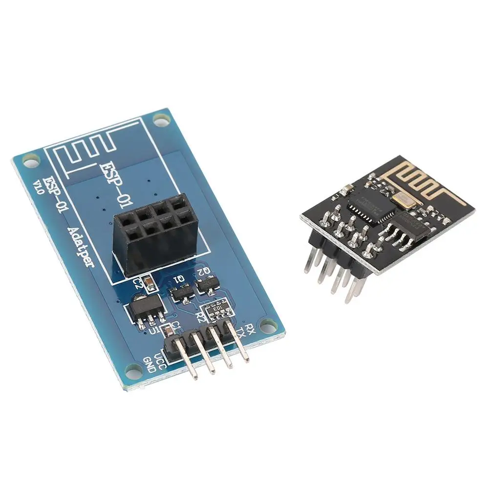 ESP8266 ESP-01 серийный Wi-Fi беспроводной модуль приемопередатчика с адаптером ESP-01