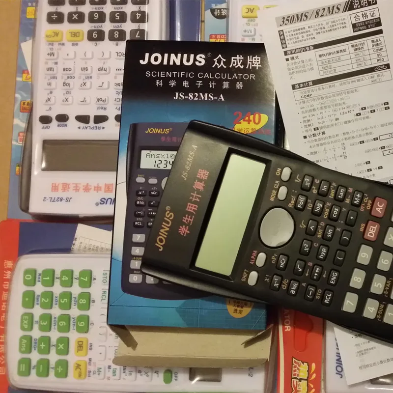 calculator Students JS 82MS A Scientific Calculations with 240functions
