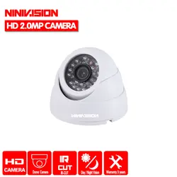 NINIVISION 3000TVL Serveillance Камера 24 шт. ИК ночного видения CCD 1080 P купол Цвет образ, Крытый Открытый безопасности CCTV Камера