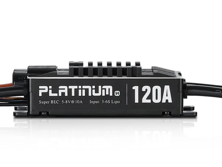 1 шт. Hobbywing Platinum Pro V4 120A 3-6S Lipo BEC пустая форма бесщеточный ESC для радиоуправляемого дрона самолета вертолета