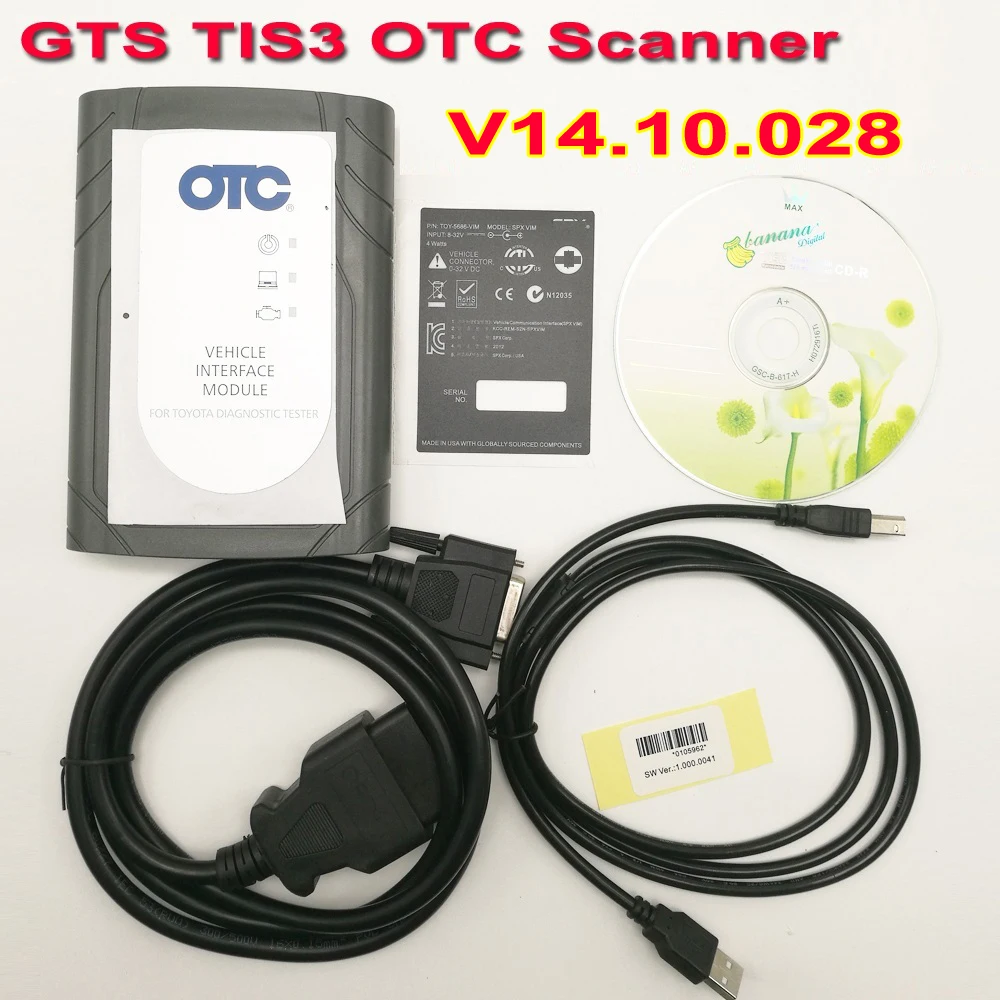 New For TOYOTA OTC Latest V17.00.020 Global Techstream GTS OBD Scanner Toyota IT3 update it2 |