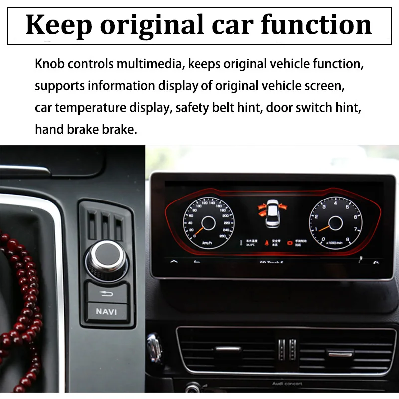 Excellent Liislee Car Multimedia Player NAVI For Audi A5 8T 2007~2016 Original Car MMI Style Radio Stereo GPS Navigation 3