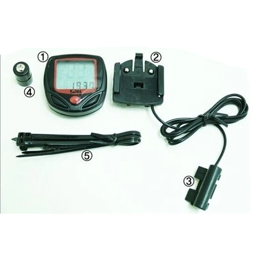 2019 Waterproof bicycle digital LCD display computer odometer bicycle computer with cadence speedometer digital bicycle 40J10 (10)