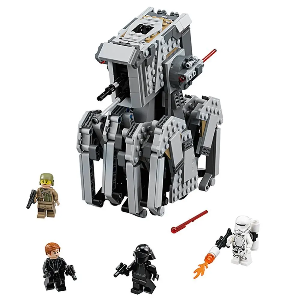 

10899 578pcs Star Wars First Order Heavy Scout Walker Building Block Blocks Children Toys Gift Compatible Legoings