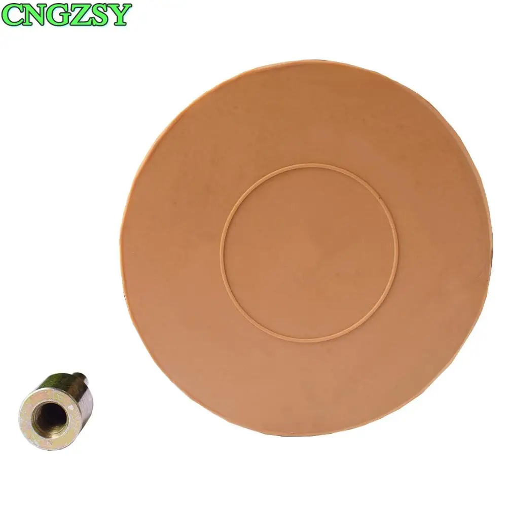 

Smart Molded Rubber Eraser Wheel 4000 RPM For Automotive Boating Adhesive Double Faced Tape Clean with Cordless Drill Adapt E24