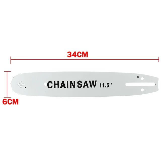 Doersupp 11.5 Inch 82cm Woodworking Chainsaw Refit Kit For Angle Grinder DIY Electric Saw Chainsaw Transfer Conversion Head set