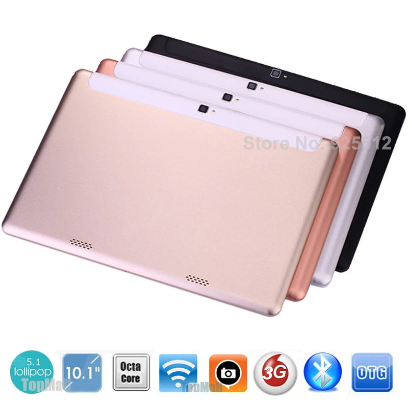 2017 New 10 inch MTK8752 Octa Core tablet 4GB RAM 32GB ROM Dual SIM Cards Android 5.1 3G WCDMA Phone GPS Tablet 10 10.1+ Gifts