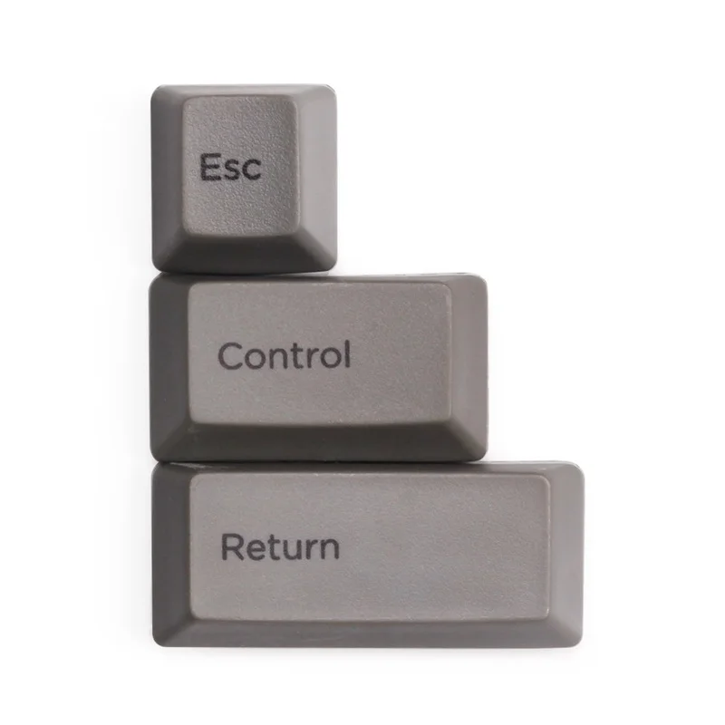 Цветной краситель саб или пустой PBT keycaps Esc/управление/ввод/пробел fit Topre Realforce HHKB