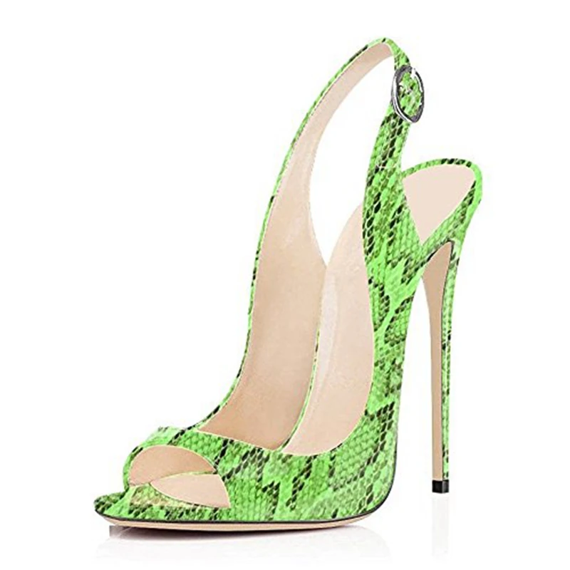 ENMAYER Woman Summer Sandals High Heels Peep Toe Thin heels Serpentine Buckle strap Thin heels Lady shoes Sexy Shoes woman CR8