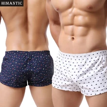 Underwear Men Boxer Shorts Trunks Slacks Cotton Mens Pint Boxers Shorts Underwear Mens Shorts Home Cueca Homewear Underpants