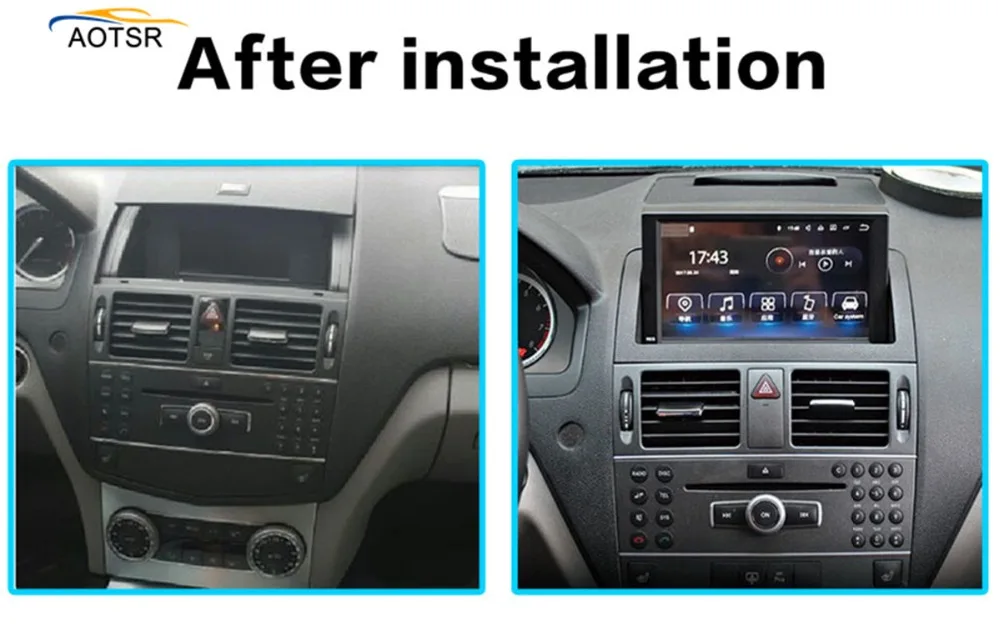 Cheap Android 8.0 Car DVD Player For Mercedes Benz C Class W204 C200 2007-2014 WIFI Car Multimedia Player GPS Navi Car Radio BT 4+32GB 1 Cheap Android 8.0 Car DVD Player For Mercedes Benz C Class W204 C200 2007-2014 WIFI Car Multimedia Player GPS Navi Car Radio BT 4+32GB 1