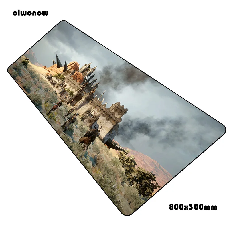 Size 800x300x2mm Dragon age коврик для мыши 800x300x2 мм, профессиональный компьютерный коврик для мыши, игровые аксессуары, эстетический коврик для мыши, клавиатура, pc gamer - Цвет: Size 800x300x2mm
