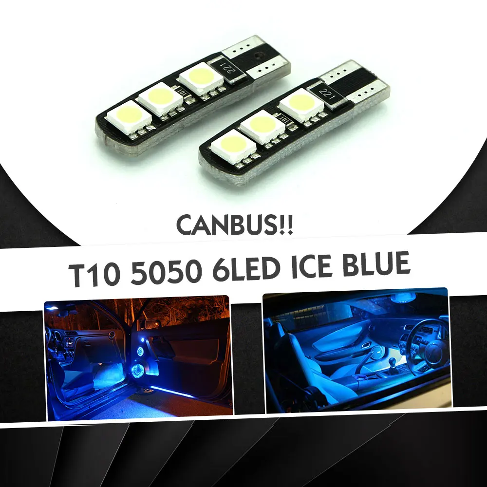 СВЕТОДИОДНЫЙ Автомобильный купольный светильник JGAUT 12 В T10 W5W 5050 SMD 6 Canbus