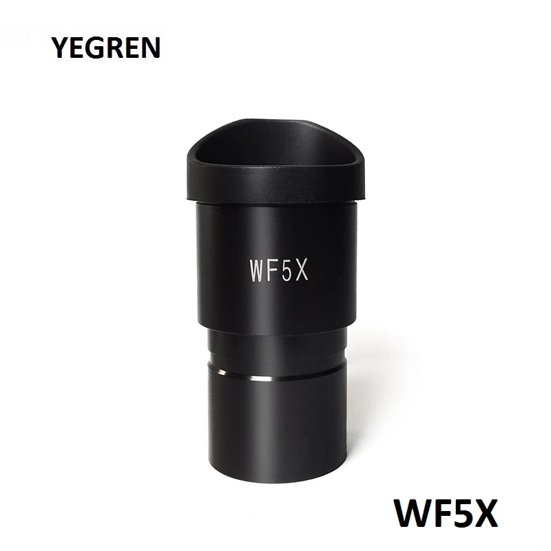 Details about   Pair of WF5X Microscope Eyepiece 30mm Ocular Optical Lens with Eyeguards 
