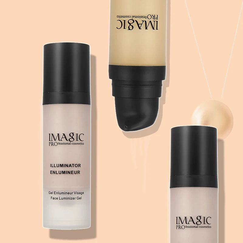 Face Highlighter Waterproof Contour Glitter Brighten Shimmer Glow