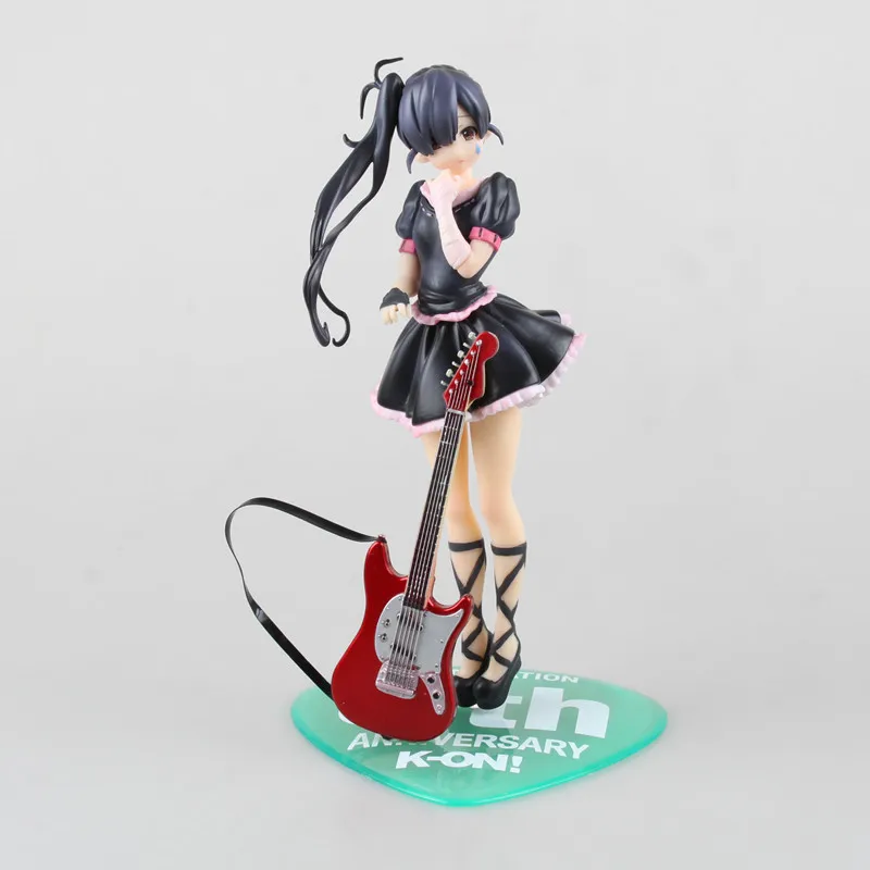 Аниме-K-ON! Адзуса Накано 5-й гитарный Ver ПВХ фигурка Коллекционная модель игрушки