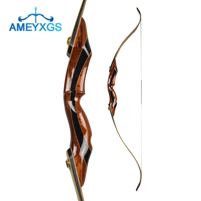 US $162.40 Archery Takedown Recurve Longbow 55lbs Right Hand American Hunting Outdoor Hunti