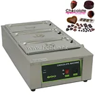 Best Price as low as $165.00 12kg Commercial Use 110v 220v Electric Digital Chocolate Melter Warmer with 3 Melting Pots