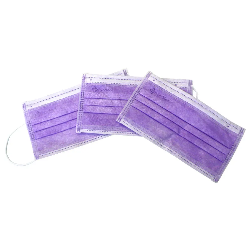 purple surgical mask purple surgical mask