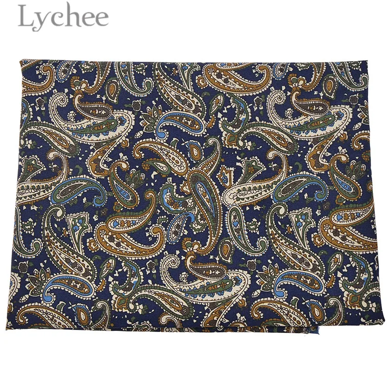Lychee Life винтажная ткань с Пейсли шириной 150 см этнический стиль швейная материалы