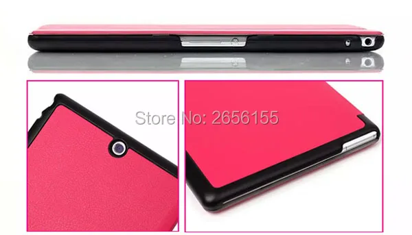 Ультратонкий трехслойный кожаный чехол-подставка для sony Xperia Z3 Tablet Compact SGP611 SGP621 SGP641 " дюймовый планшетный ПК