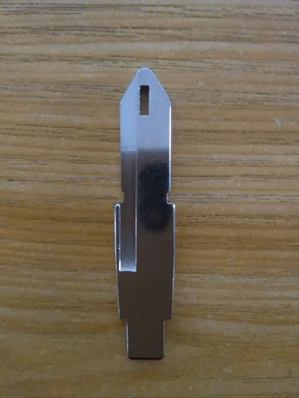 Replacement Key Blade car key blank remote for Peugeot 206 Folding Flip Middle Groove