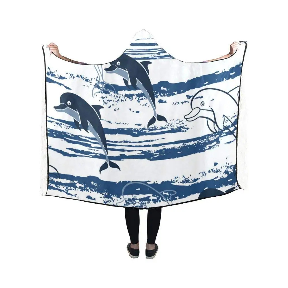 

Portable Wearable Fluffy Custom Hooded Blanket Woods Funny Kittens With Camera Wearable Comfotable Hooded Throw Wrap Bed Blanket