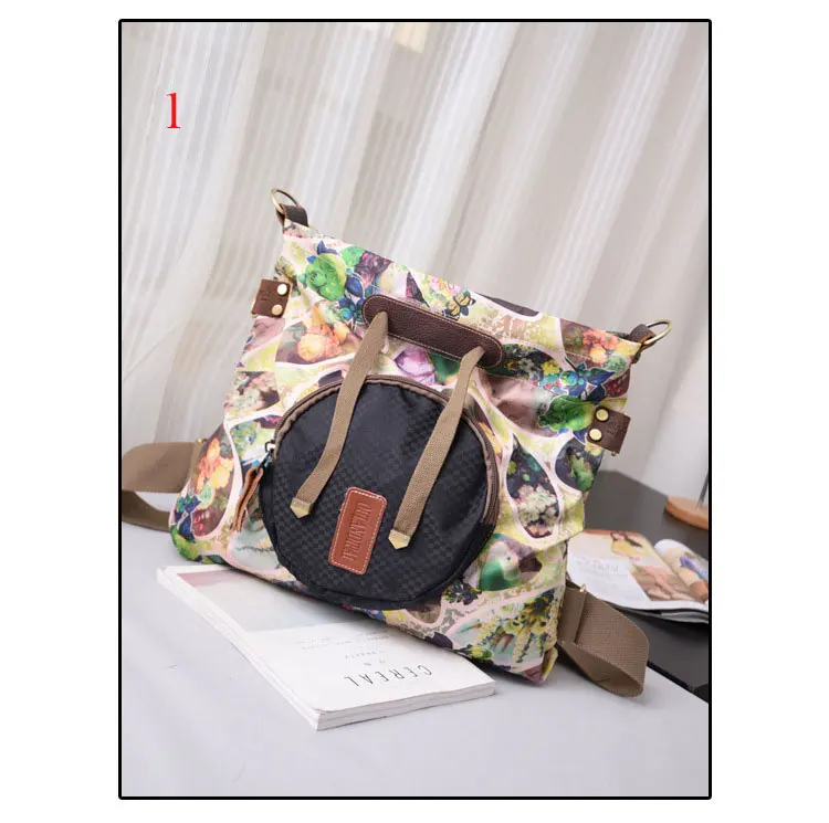 Flug Katze, повседневный женский рюкзак для школы, для девочек-подростков, с цветочным принтом, Оксфорд, рюкзаки для путешествий, повседневный рюкзак с цветочным принтом