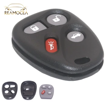

Reamocea 4 Button Rubber Remote Fob Key Shell Case Cover Fit For Chevrolet Monte Carlo Blazer Impala Malibu Corvette GMC Jimmy