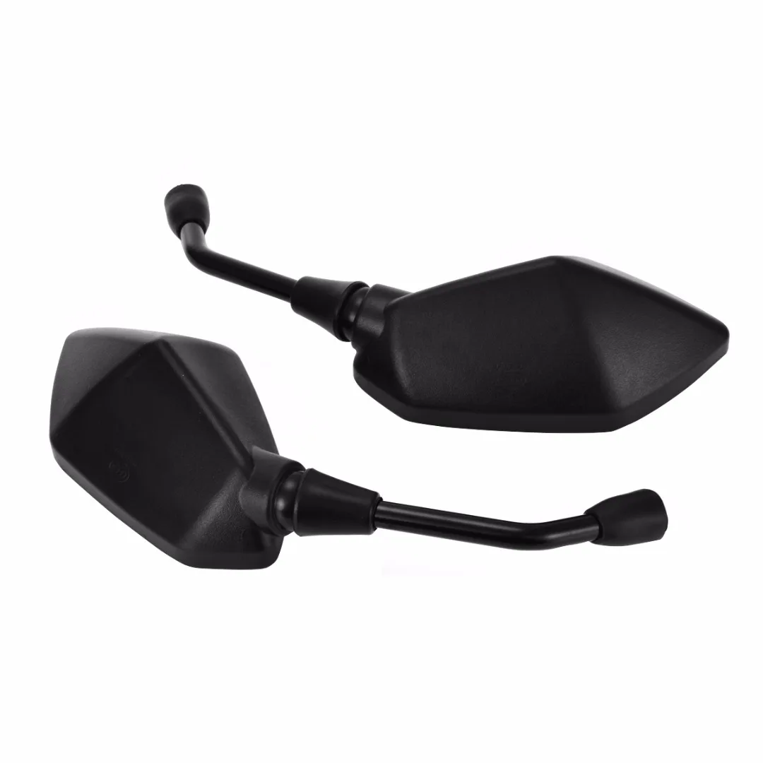 2pcs Universal Motorcycle Motorbike Rearview Rear View Side Mirror 10mm Black Cafe Racer Retrovisor Moto Motorcycle Mirrors