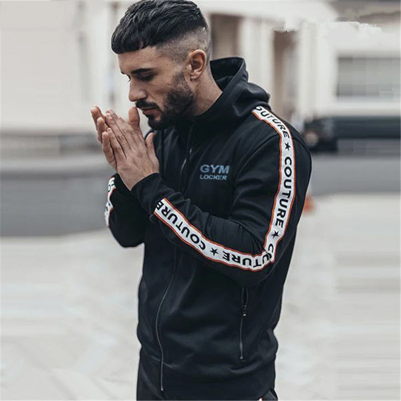 sport Set Running Gym Sportswear Tracksuits-7