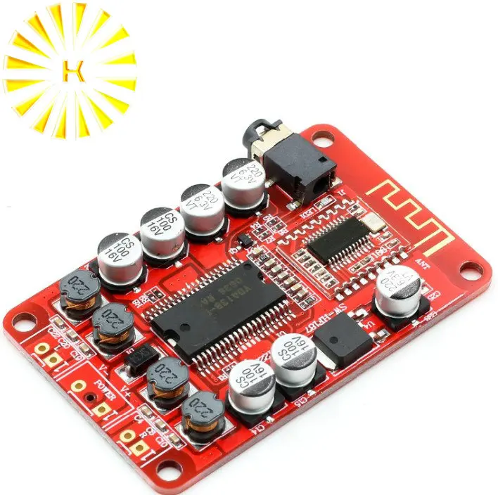 new YDA138 Bluetooth Digital 3.5mm Audio Class D Stereo 2 channel Power amplifier | Электронные компоненты и